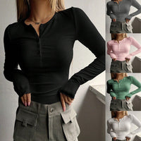 Liana Shirt with Long Sleeve and Button Front