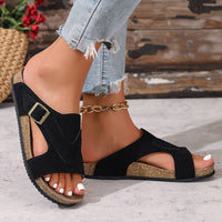 Lidiya Stylish Non Slip And Strap Sandal in Beige