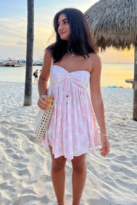 Rosalie Floral Babydoll Mini Dress