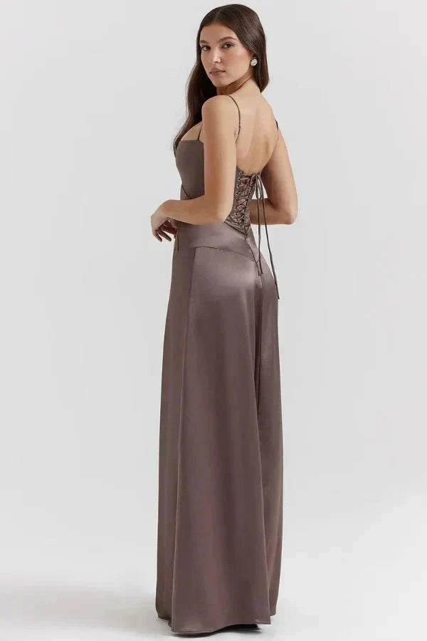 Lila | Corset Maxi Dress