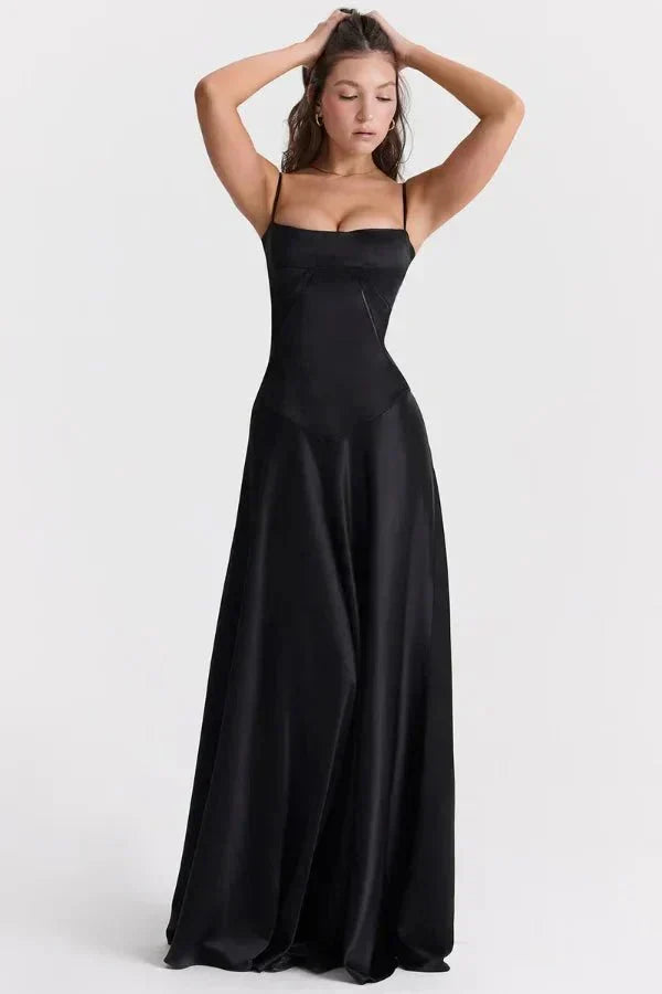 Lila | Corset Maxi Dress