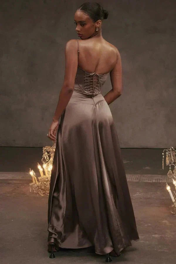 Lila | Corset Maxi Dress