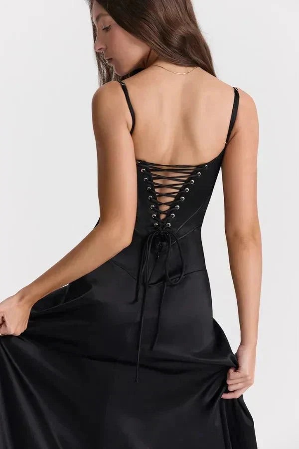 Lila | Corset Maxi Dress