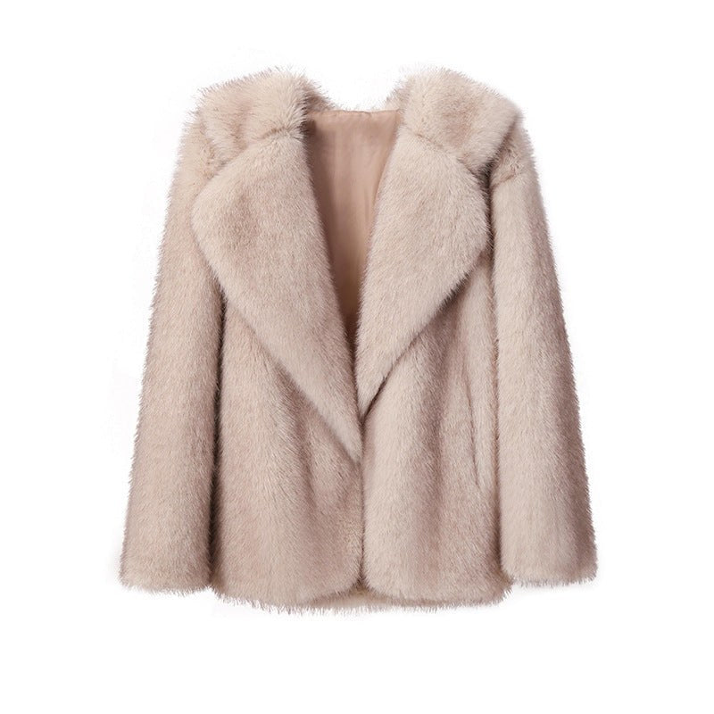 Lila Elegant Jacket in Beige