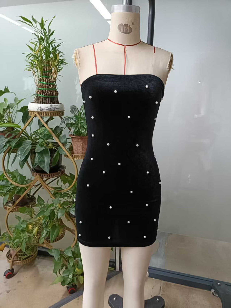 Lila Evening Dress in Black