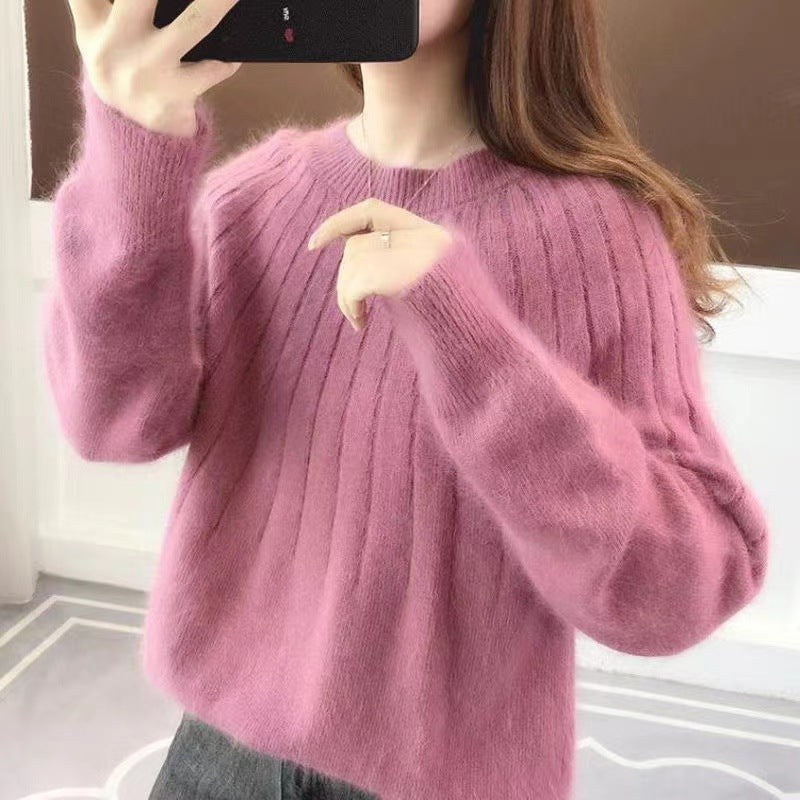 Lila Knit Sweater in Pink