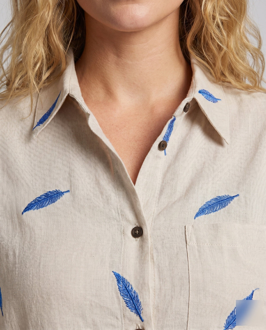 Lilian Casual Blouse with Button Front