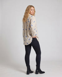Lilian Casual Blouse with Button Front