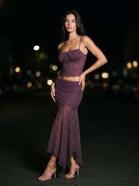 Liliana | Ruched Pajama Midi Set