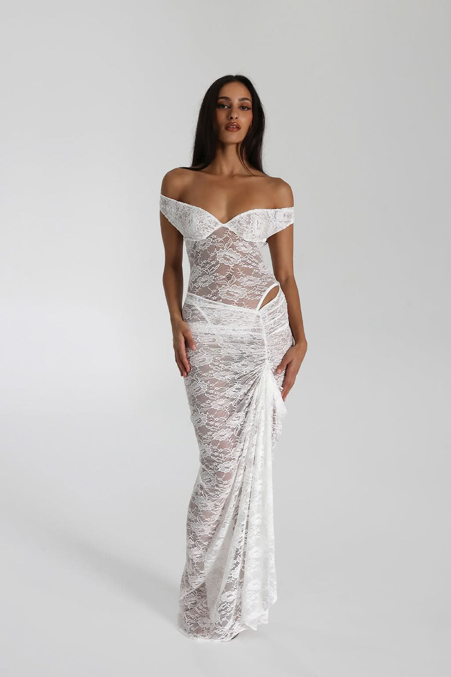 Lily | Lace Maxi Dress
