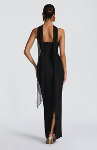 Livia Maxi Dress – Black