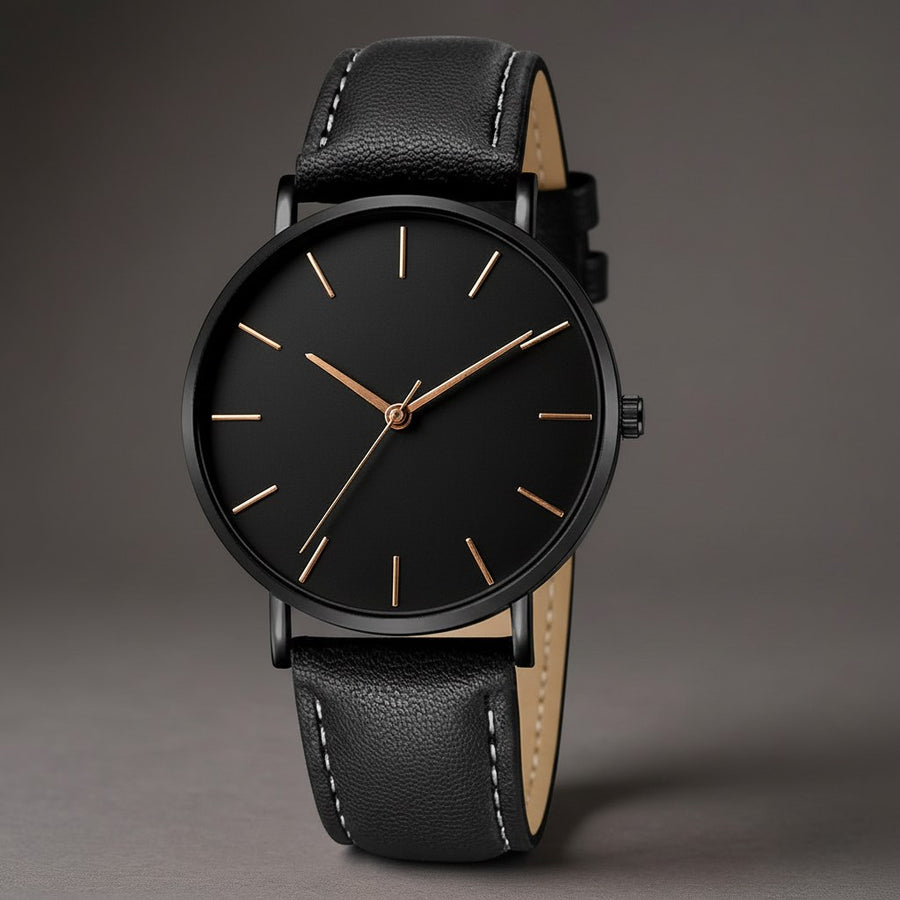Linea Classic Watch, 39mm in Charcoal