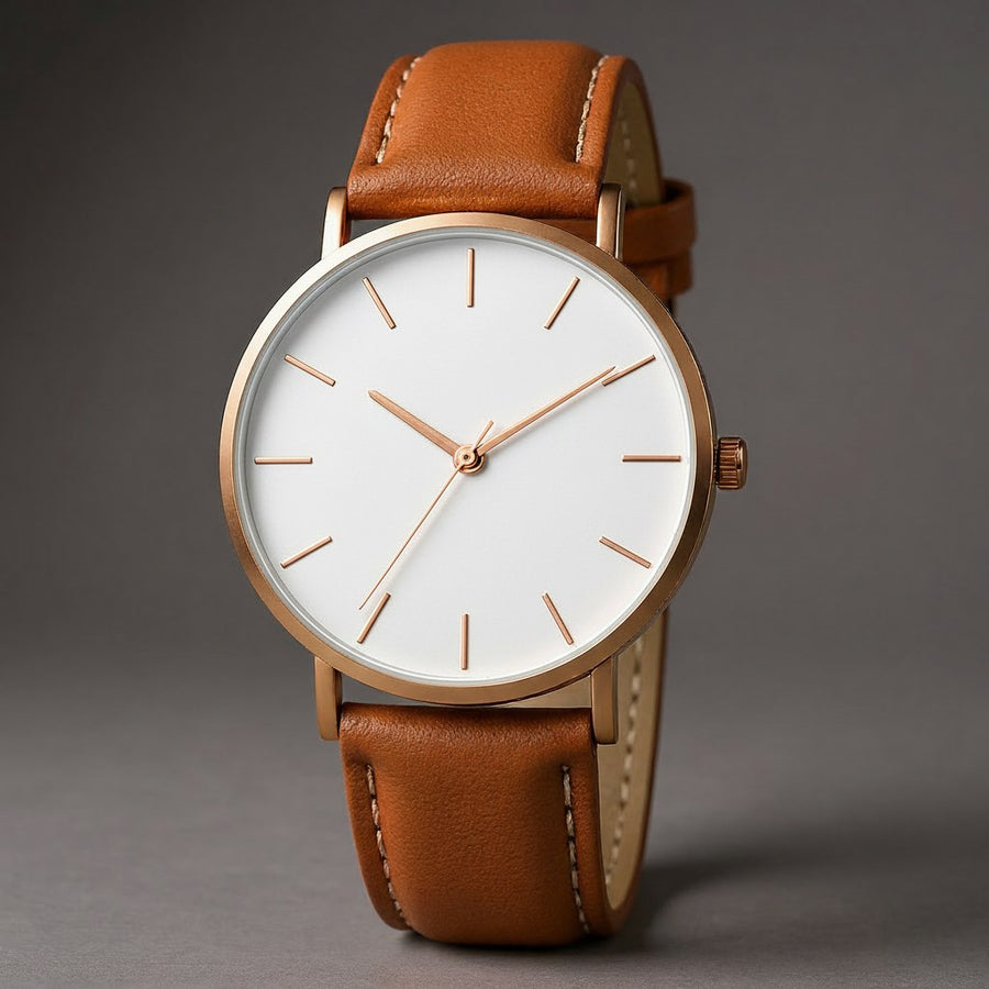 Linea Classic Watch, 39mm in Pearl Brown