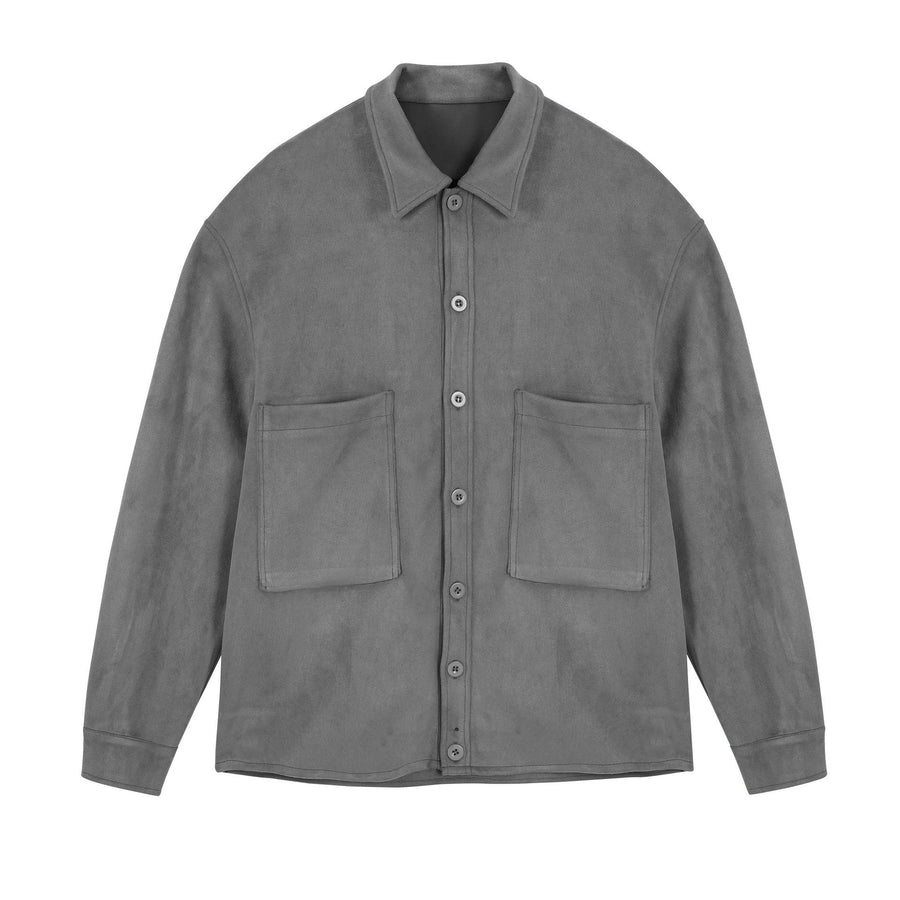 Linnea Casual Jacket with Pockets in Dark Grey