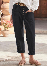 Lise™ Elegant & Relaxed Trousers in Black