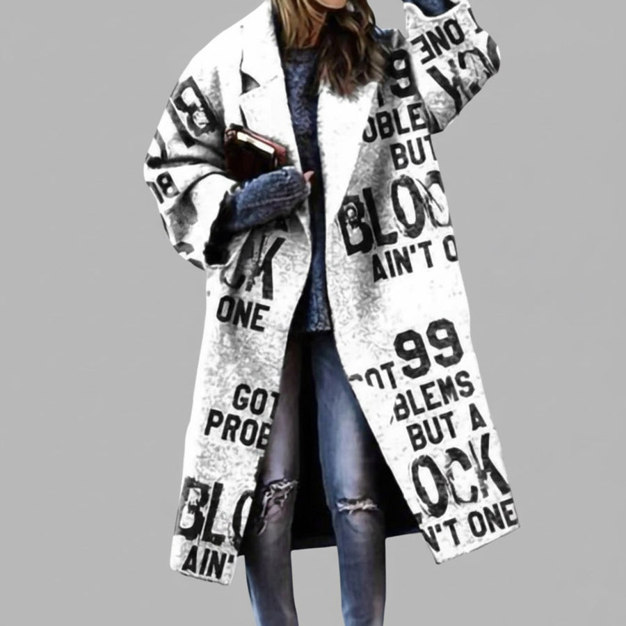 Lisette Coat in White