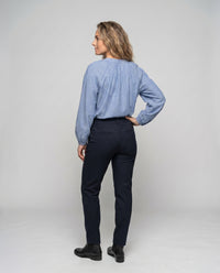 Lisette Elegant Linen Blouse