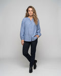 Lisette Elegant Linen Blouse