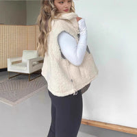 Lisette Vest with Zip Front
