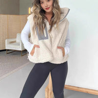 Lisette Vest with Zip Front