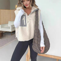 Lisette Vest with Zip Front