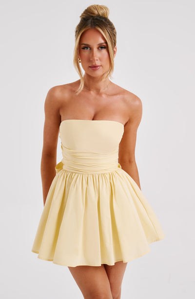 Liv Dress in Yellow