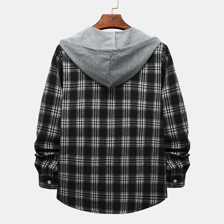 Liv Jacket with Hood in Black