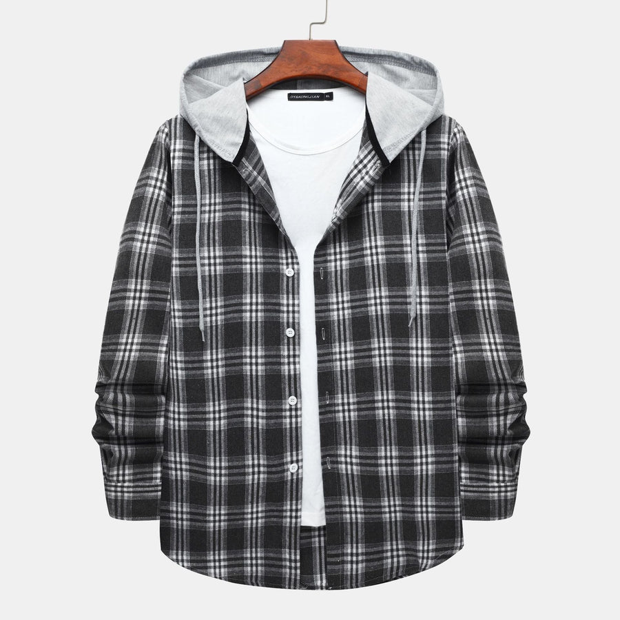 Liv Jacket with Hood in Grey