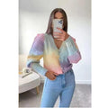 Liv Knit Cardigan with V-Neck and Button Front