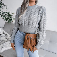 Liv Knit Sweater in Grey