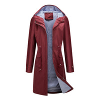 Livia Jacket in Wine Red