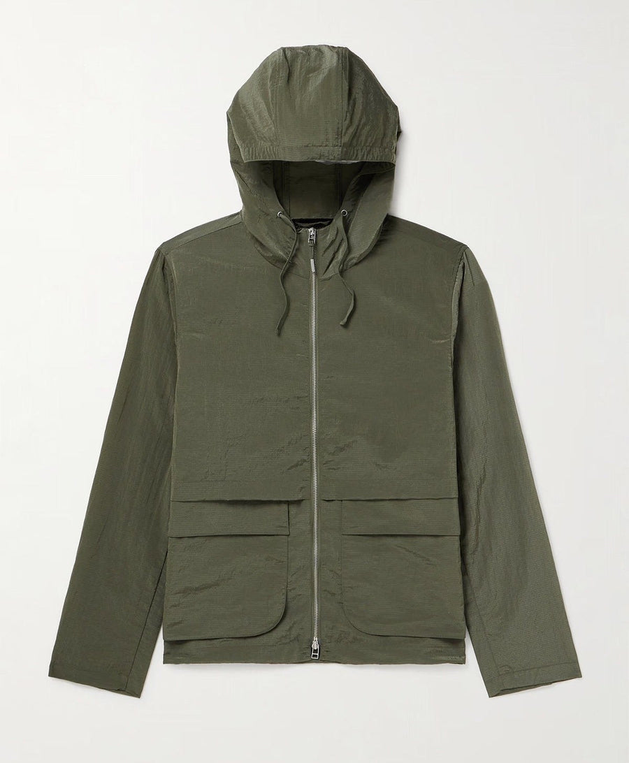 Livia Lightweight Jacket with Pockets in Green