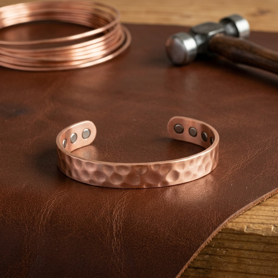 Meridian Lodestone Copper Bracelet