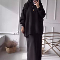 Lola Knit Top in Black