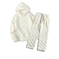 Lola Set with Hood in White