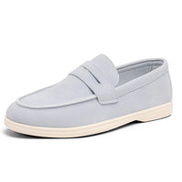 London Penny Loafer in Sky Bue