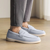 London Penny Loafer in Sky Bue
