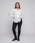 Lorelei Airy Linen Blouse with Chest Pocket