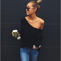 Lorelei Casual Knit Sweater in Black