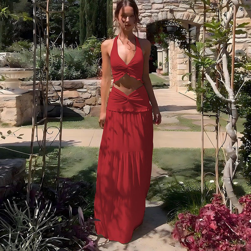 Lorelei Elegant Set in Red