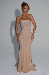 Sybil Gown – Nude