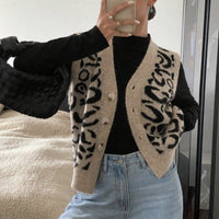 Lorelei Knit Vest with Pockets in Khaki