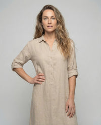 Lorelei Linen Maxi Dress