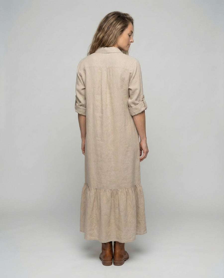 Lorelei Linen Maxi Dress