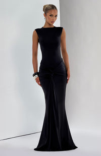 Faye Maxi Dress – Black