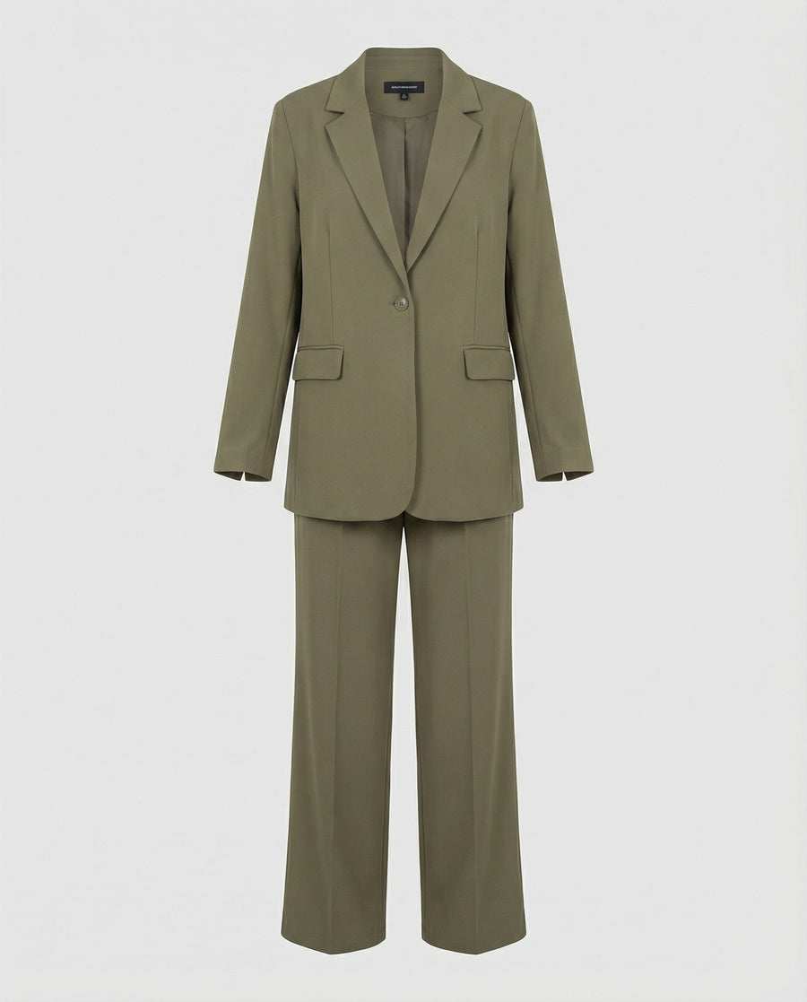 Lotte Elegant Blazer in Chocolate