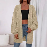 Lotte Knit Cardigan in Khaki