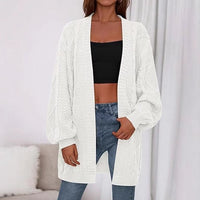 Lotte Knit Cardigan in White