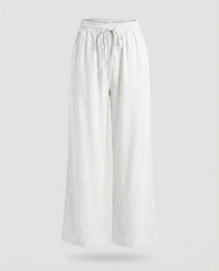 Lotte Linen Trousers in White