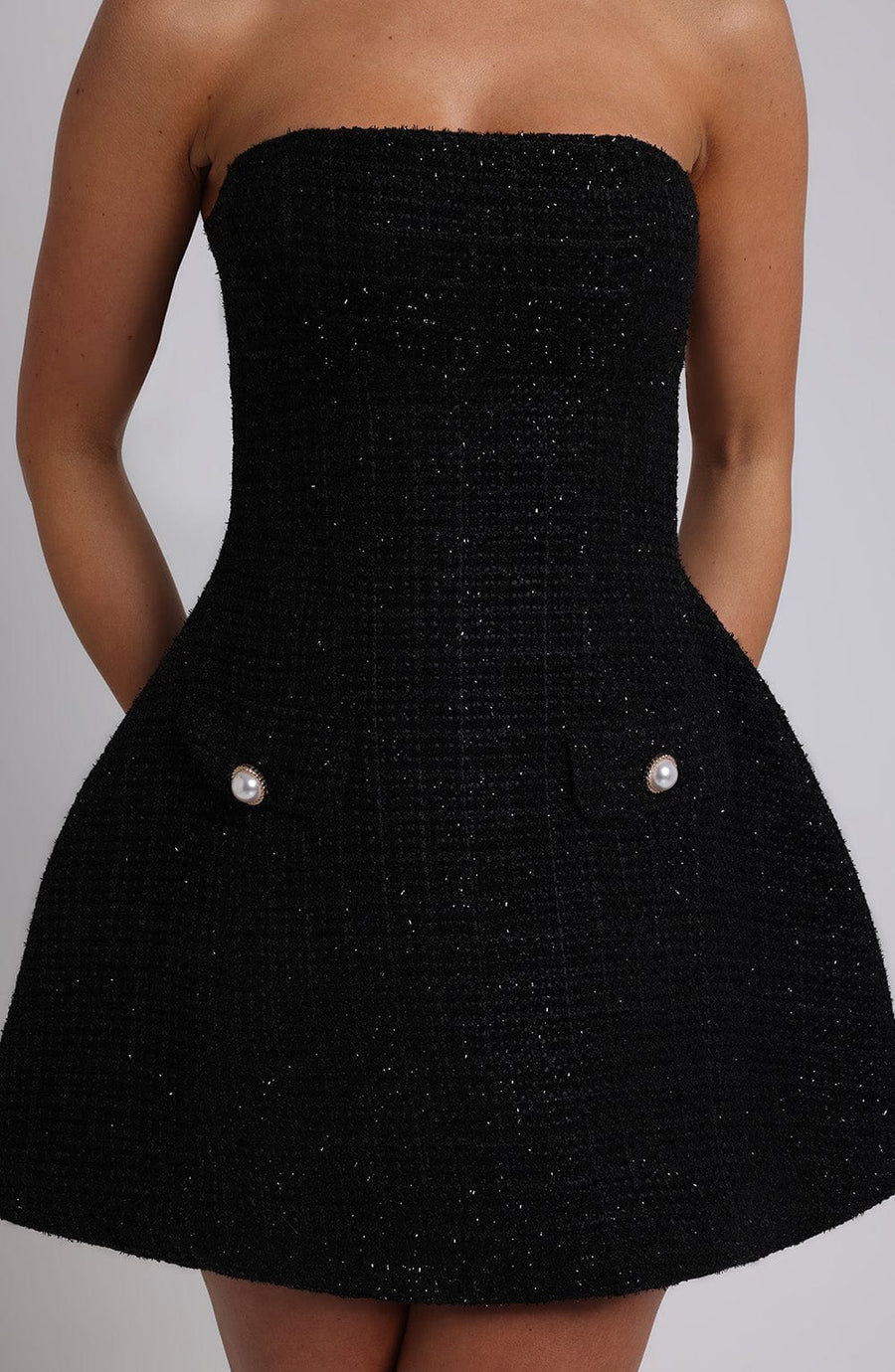 Kaia Mini Dress – Black